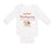 Long Sleeve Bodysuit Baby My First Thanksgiving Feed Me Turkey and Pie Cotton