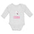 Long Sleeve Bodysuit Baby Falala Llama Domestic Animal Livestock Cotton - Cute Rascals