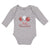 Long Sleeve Bodysuit Baby Feliz Navidad An Christmas Decoration Hanging Balls - Cute Rascals
