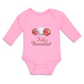 Long Sleeve Bodysuit Baby Feliz Navidad An Christmas Decoration Hanging Balls