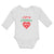 Long Sleeve Bodysuit Baby Merry Christmas Mommy Love Heart Boy & Girl Clothes