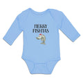 Long Sleeve Bodysuit Baby Merry Fishmas Boy & Girl Clothes Cotton