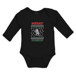 Long Sleeve Bodysuit Baby Merry Flossmas Boy & Girl Clothes Cotton