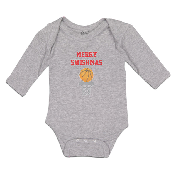 Long Sleeve Bodysuit Baby Merry Swishmas Boy & Girl Clothes Cotton