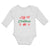 Long Sleeve Bodysuit Baby My 1St Christmas with Red Jingle Bells Cotton