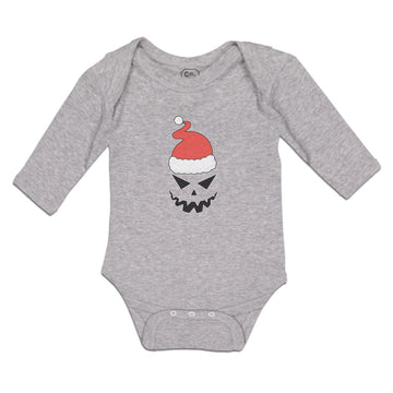 Long Sleeve Bodysuit Baby Halloween with Christmas Cap Boy & Girl Clothes Cotton