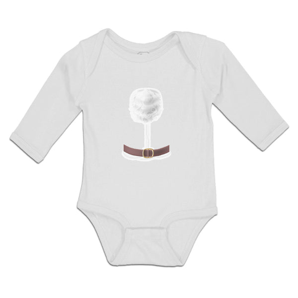 Long Sleeve Bodysuit Baby Christmas Santa Costume Belt Boy & Girl Clothes Cotton - Cute Rascals