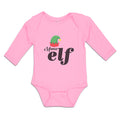 Long Sleeve Bodysuit Baby Mama Elf with Hat Boy & Girl Clothes Cotton