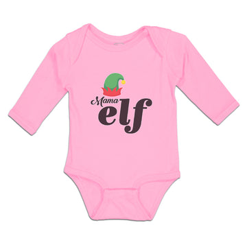 Long Sleeve Bodysuit Baby Mama Elf with Hat Boy & Girl Clothes Cotton