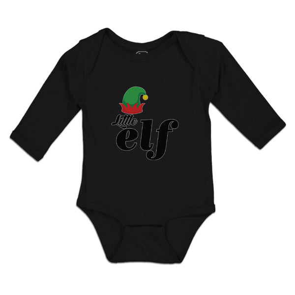 Long Sleeve Bodysuit Baby Little Elf with Hat Boy & Girl Clothes Cotton