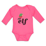 Long Sleeve Bodysuit Baby Little Elf with Hat Boy & Girl Clothes Cotton