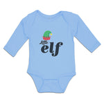 Long Sleeve Bodysuit Baby Little Elf with Hat Boy & Girl Clothes Cotton