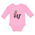 Long Sleeve Bodysuit Baby Little Elf with Hat Boy & Girl Clothes Cotton