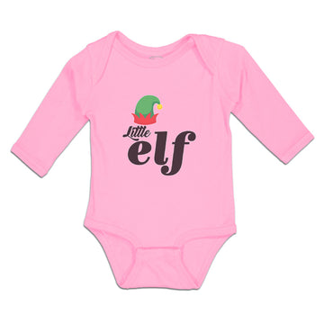 Long Sleeve Bodysuit Baby Little Elf with Hat Boy & Girl Clothes Cotton