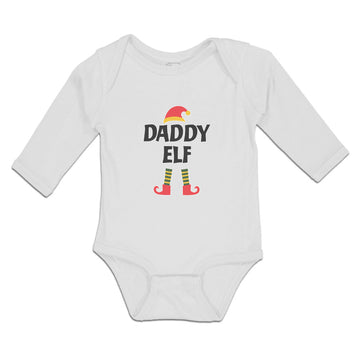 Long Sleeve Bodysuit Baby Daddy Elf with Hat and Leg Boy & Girl Clothes Cotton