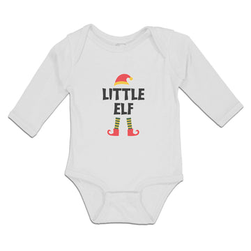 Long Sleeve Bodysuit Baby Little Elf with Hat and Leg Boy & Girl Clothes Cotton