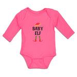 Long Sleeve Bodysuit Baby Baby Elf with Hat and Leg Boy & Girl Clothes Cotton - Cute Rascals