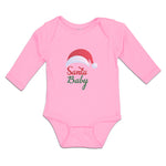 Long Sleeve Bodysuit Baby Santa Baby with Hat Boy & Girl Clothes Cotton