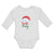 Long Sleeve Bodysuit Baby Santa Baby with Hat Boy & Girl Clothes Cotton