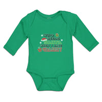 Long Sleeve Bodysuit Baby Who Needs Santa When I Have Grammy Gifts Hat Cotton