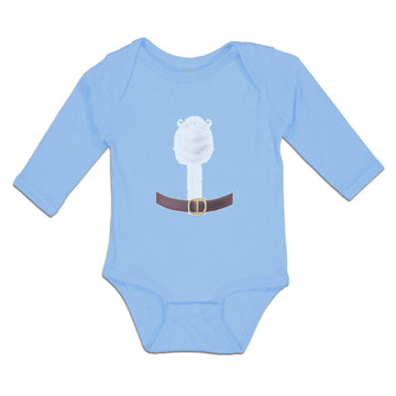 Long Sleeve Bodysuit Baby Christmas Santa Costume Belt Boy & Girl Clothes Cotton