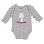 Long Sleeve Bodysuit Baby Christmas Santa Costume Belt Boy & Girl Clothes Cotton - Cute Rascals