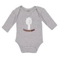 Long Sleeve Bodysuit Baby Christmas Santa Costume Belt Boy & Girl Clothes Cotton - Cute Rascals
