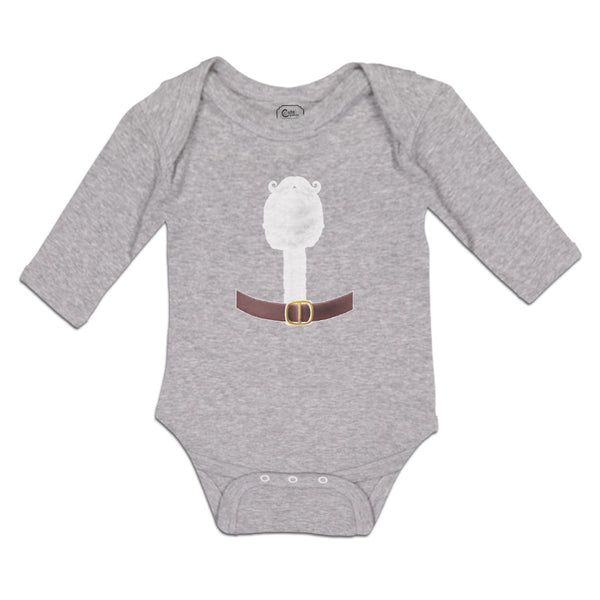 Long Sleeve Bodysuit Baby Christmas Santa Costume Belt Boy & Girl Clothes Cotton - Cute Rascals