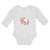 Long Sleeve Bodysuit Baby Santa Is Coming with Deer Boy & Girl Clothes Cotton