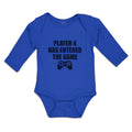 Long Sleeve Bodysuit Baby Player 4 Has Entered The Game with Joystick Cotton