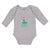 Long Sleeve Bodysuit Baby Fishing Buddy Boy with Fishing Net and Fish Cotton - Cute Rascals