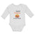 Long Sleeve Bodysuit Baby Cutest Pumpkin in The Patch Pumpkin Winked Smile Face - Cute Rascals