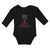 Long Sleeve Bodysuit Baby Happy Hanukkah Menorah Candlestand with 7 Candles - Cute Rascals
