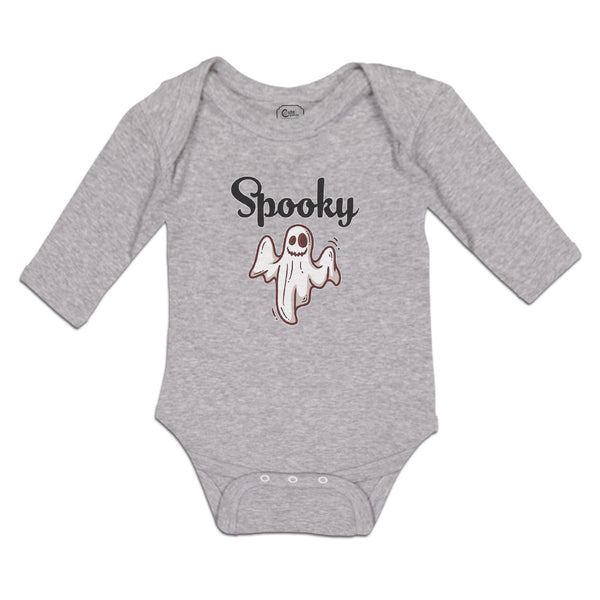 Long Sleeve Bodysuit Baby Halloween Spooky Scary Dark Night Boy & Girl Clothes - Cute Rascals