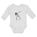 Long Sleeve Bodysuit Baby Skeleton Floss Dab Dance Boy & Girl Clothes Cotton