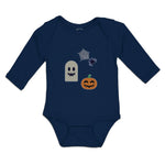 Long Sleeve Bodysuit Baby Halloween and Spider Web Boy & Girl Clothes Cotton - Cute Rascals