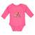 Long Sleeve Bodysuit Baby Hiker Tourist Hiking. Standing Ledge Cotton - Cute Rascals