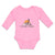 Long Sleeve Bodysuit Baby Hiker Tourist Hiking. Standing Ledge Cotton - Cute Rascals