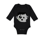 Long Sleeve Bodysuit Baby Ghost Zombie Halloween Boy & Girl Clothes Cotton - Cute Rascals