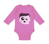 Long Sleeve Bodysuit Baby Ghost Zombie Halloween Boy & Girl Clothes Cotton - Cute Rascals