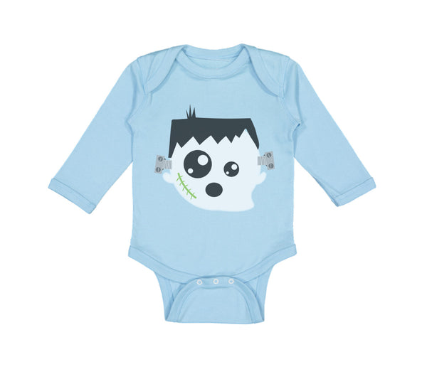 Long Sleeve Bodysuit Baby Ghost Zombie Halloween Boy & Girl Clothes Cotton - Cute Rascals