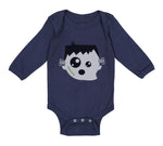 Long Sleeve Bodysuit Baby Ghost Zombie Halloween Boy & Girl Clothes Cotton - Cute Rascals