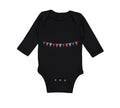 Long Sleeve Bodysuit Baby Decoration 4Th of July Independence Boy & Girl Clothes