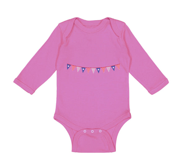 Long Sleeve Bodysuit Baby Decoration 4Th of July Independence Boy & Girl Clothes - Cute Rascals