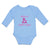 Long Sleeve Bodysuit Baby Happy 1St Mothers Day with Mother and Son Image Cotton - Cute Rascals