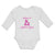 Long Sleeve Bodysuit Baby Happy 1St Mothers Day with Mother and Son Image Cotton - Cute Rascals