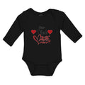 Long Sleeve Bodysuit Baby Our First Mother's Day with Heart Boy & Girl Clothes