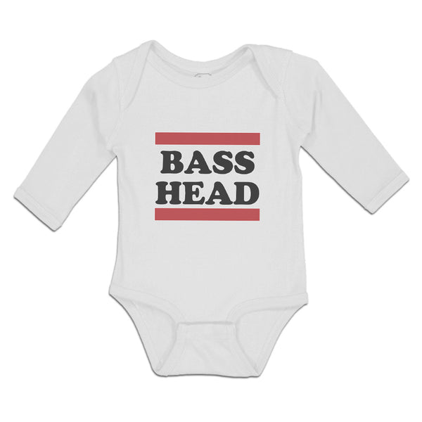 Long Sleeve Bodysuit Baby Bass Head Boy & Girl Clothes Cotton - Cute Rascals