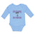 Long Sleeve Bodysuit Baby Future Skydiver Flying in Hot Air Balloon Cotton - Cute Rascals