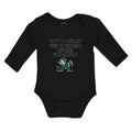 Long Sleeve Bodysuit Baby Don'T Bother Me I'M Watching Irish Grandpa Cotton